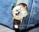 JH Factory Copy 82S7 Rolex Oyster Perpetual Automatic White Dial Leather Strap Watch 40mm (4)_th.jpg